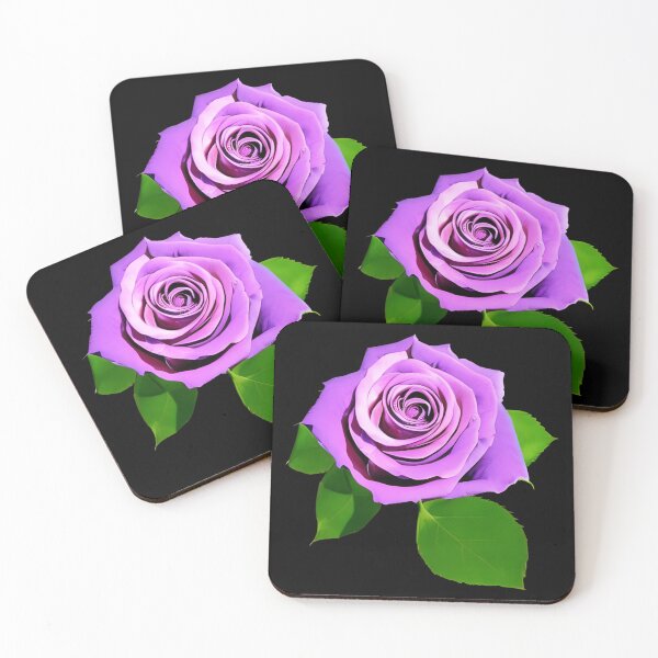Item preview, Purple rose flower artwork designed and sold by gramizzia.