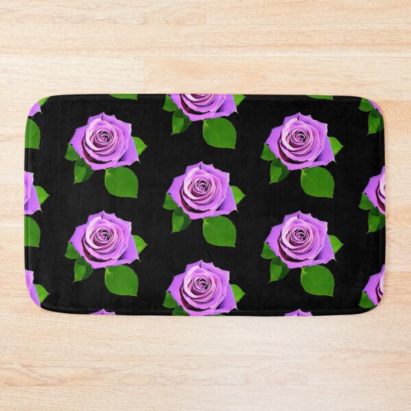 Item preview, Purple rose flower artwork designed and sold by gramizzia.