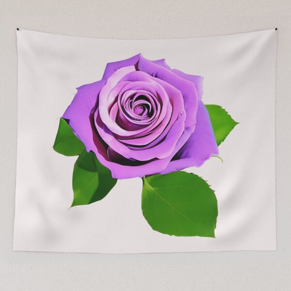 Item preview, Purple rose flower artwork designed and sold by gramizzia.