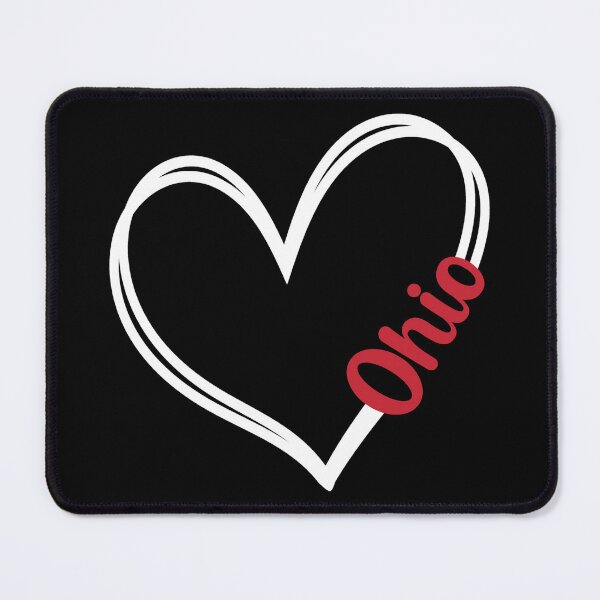 Item preview, Heart Ohio Line Art designed and sold by mrtraz.