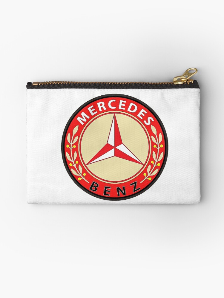 Mercedes Logo Zipper Pouch for Sale by VitaliiShop