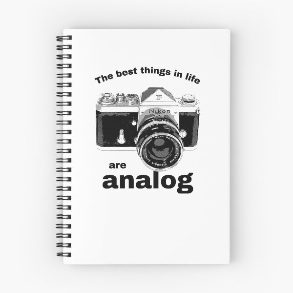 Item preview, The best things in life are analog (black text) designed and sold by thebittersea.