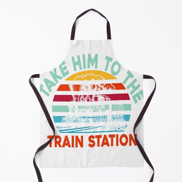 Item preview, Take Him To The Train Station , Train Quote, Yellow train, cool train, funny station designed and sold by stapodstore.