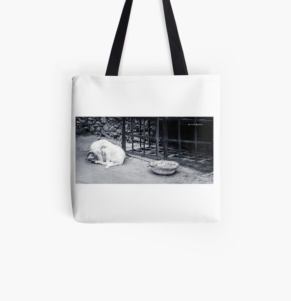 The Starving Goat All Over Print Tote Bag