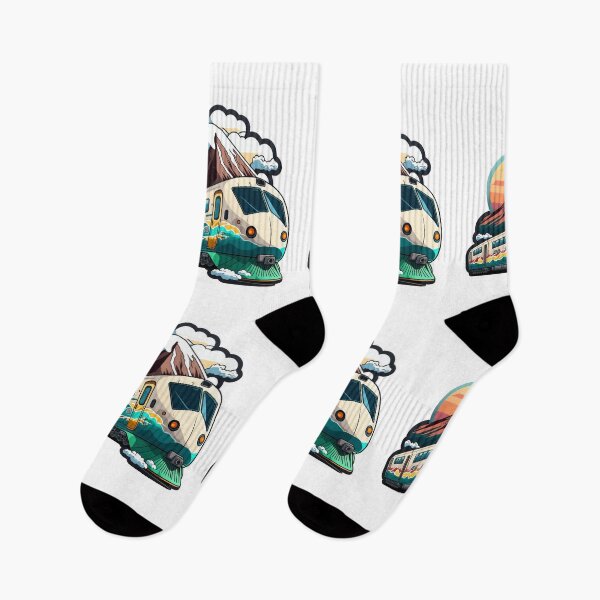 Item preview, Wonders of Train Travel | Colorful Cartoon Travel designed and sold by Sunchaser World.
