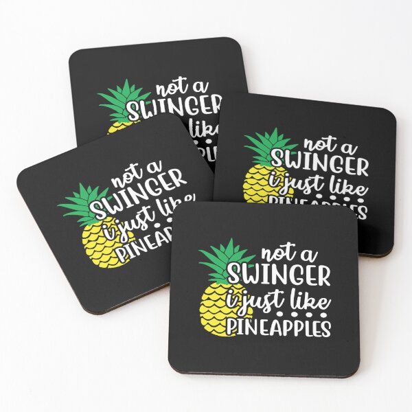 Item preview, Not a Swinger I just like Pineapples Funny Quote designed and sold by Jovu.