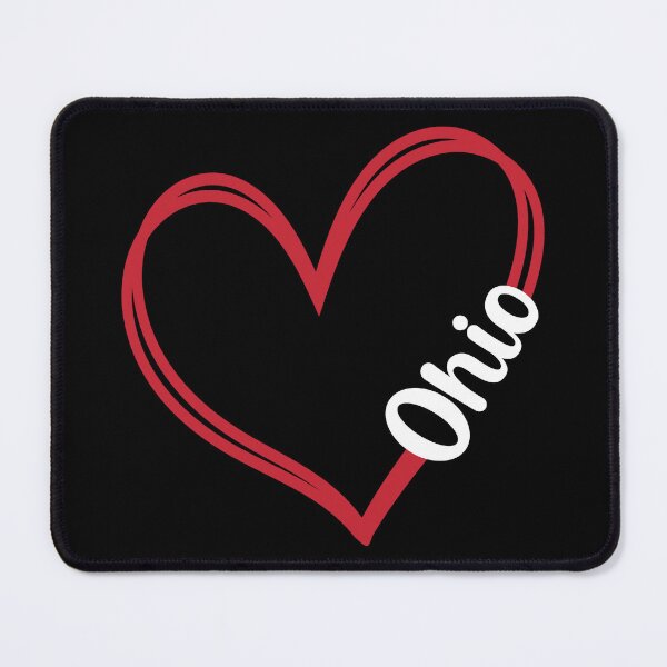 Item preview, Heart Ohio Line Art designed and sold by mrtraz.