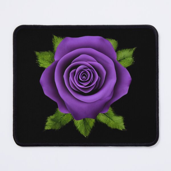 Item preview, Purple rose flower artwork designed and sold by gramizzia.
