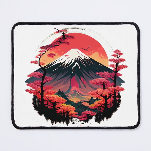 Item preview, Mount Fuji in Bloom designed and sold by LukeAiWalker.