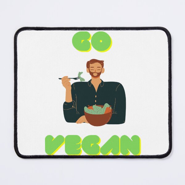 Item preview, Go vegan designed and sold by Jandropsdesigns.