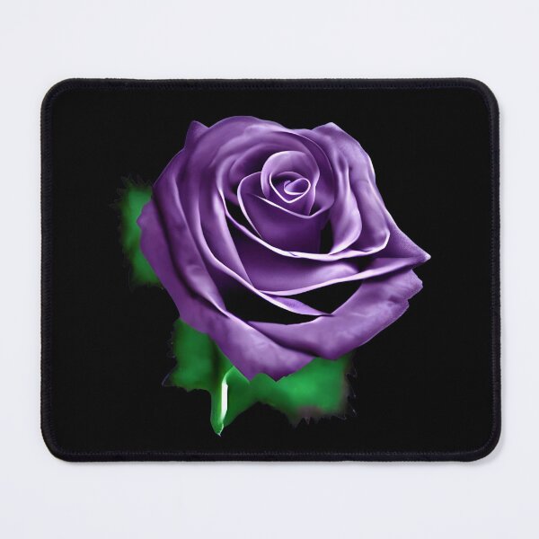 Item preview, Purple rose flower artwork designed and sold by gramizzia.