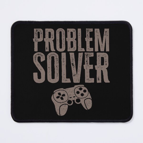 Item preview, Problem Solver: Gamers - Warm Gray designed and sold by Reconocer.