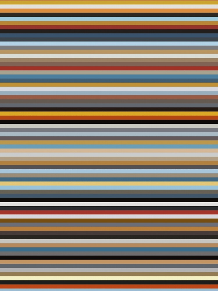 Nordic Stripes Horizontal Pattern by Printpix