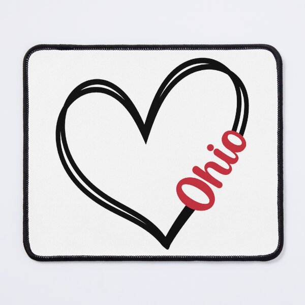Item preview, Heart Ohio Line Art designed and sold by mrtraz.