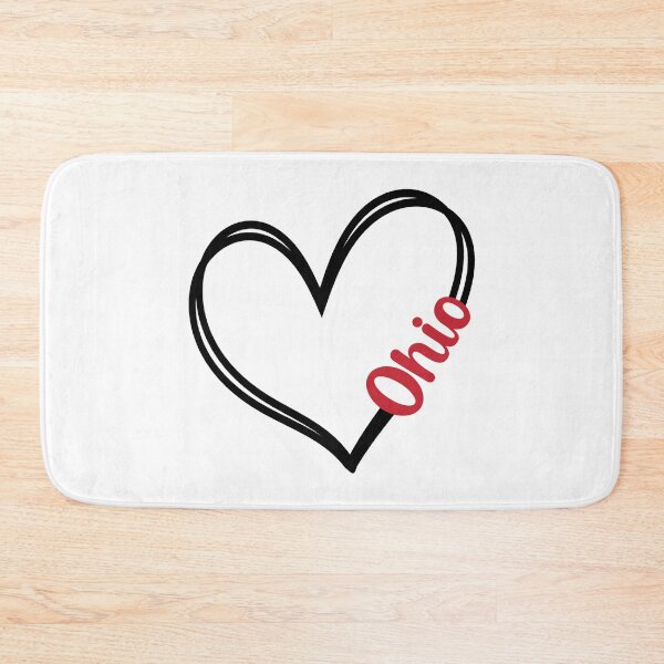 Item preview, Heart Ohio Line Art designed and sold by mrtraz.