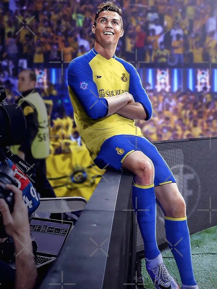 CR7 Official Al-Nassr Home Jersey, Ronaldo Al-Nassr FC Custom