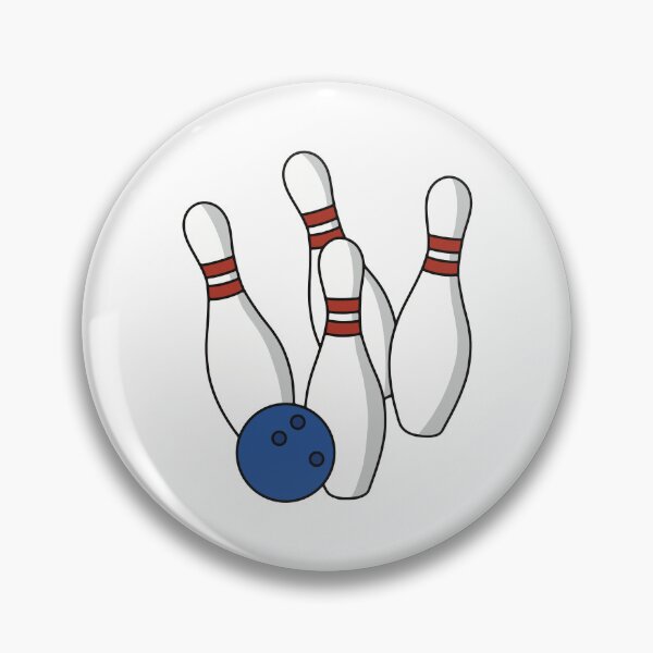 Item preview, Bowling Ball and Pins designed and sold by murialbezanson.