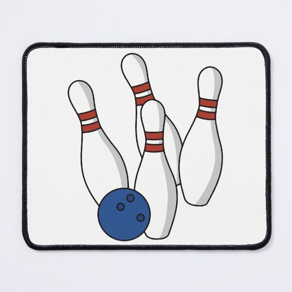 Item preview, Bowling Ball and Pins designed and sold by murialbezanson.