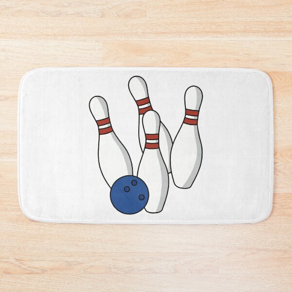 Item preview, Bowling Ball and Pins designed and sold by murialbezanson.