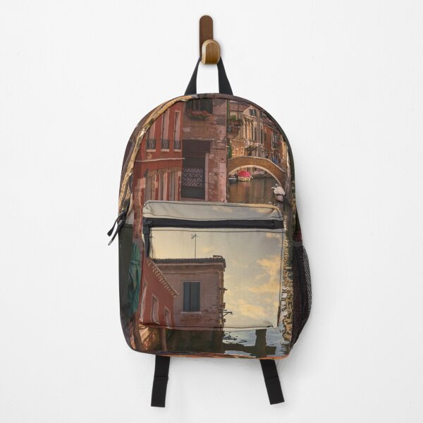 Item preview, Venice cityscape, buildings, water canal and bridge. Italy designed and sold by Stefano Orazzini.