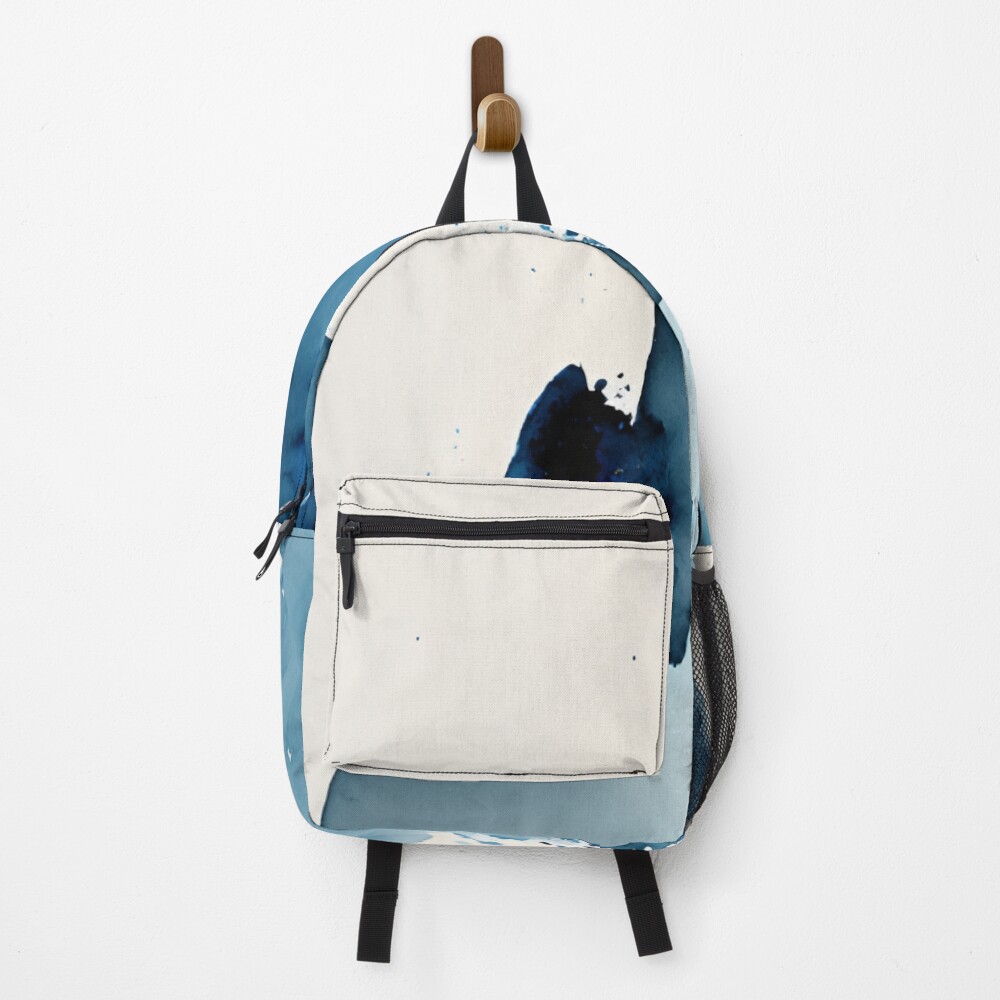 Vista previa del artículo con la obra «Mochila», diseñado y vendido por RiluAI.