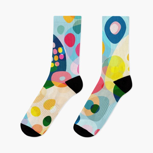 Item preview, Pattern of Colorfull Circles and Dots designed and sold by blackdogshop.