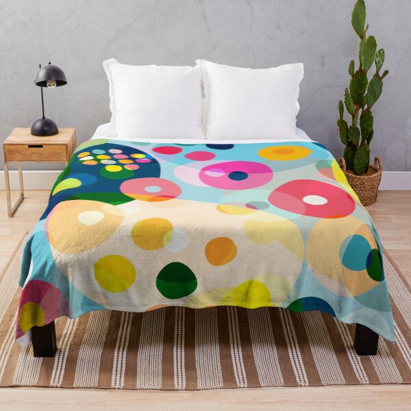 Item preview, Pattern of Colorfull Circles and Dots designed and sold by blackdogshop.