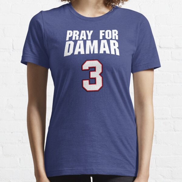 SALE!!! R3spect Hamlin Shirt Pray For Damar Hamlin T-Shirt Gift Fan S_5XL