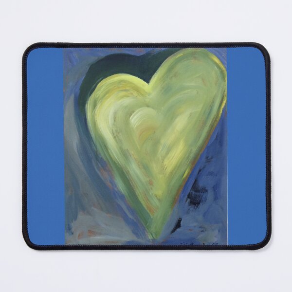 Item preview, Hearts on Fire - Yellow Heart designed and sold by Julia Michelle Dawson.
