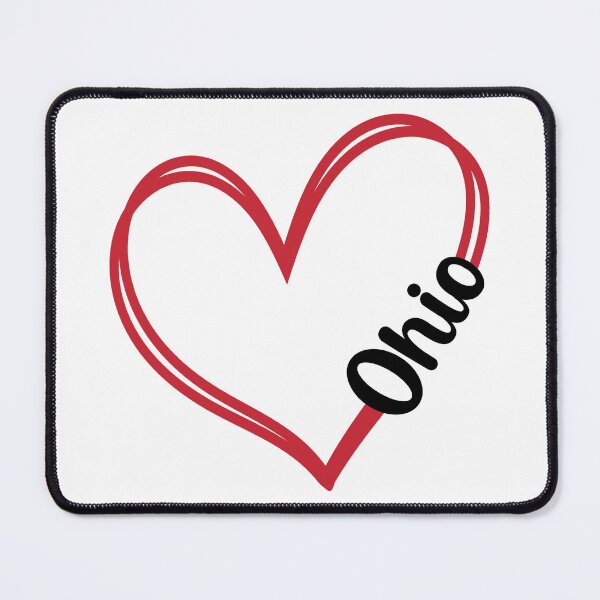 Item preview, Heart Ohio Line Art designed and sold by mrtraz.