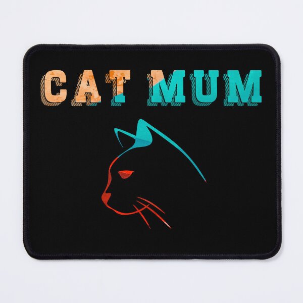 Item preview, Hipster Cat Mum designed and sold by PetSafari.