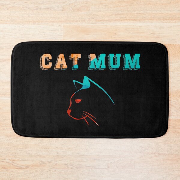 Item preview, Hipster Cat Mum designed and sold by PetSafari.