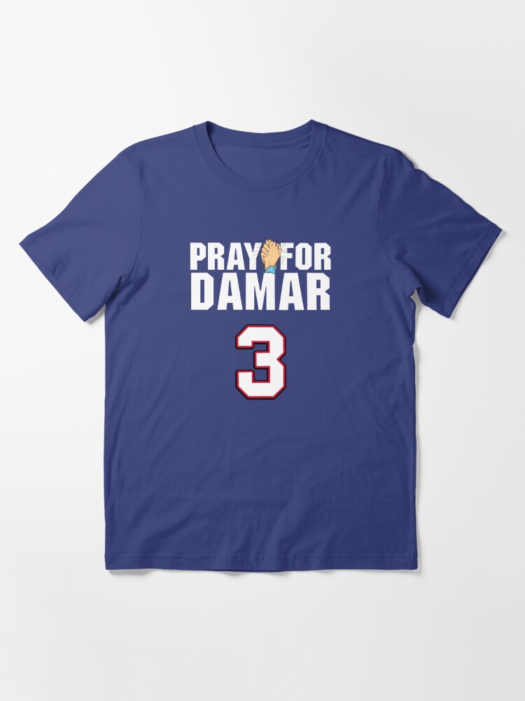 Damar Hamlin 3 Shirt, Pray For DH3 T-Shirt Limited