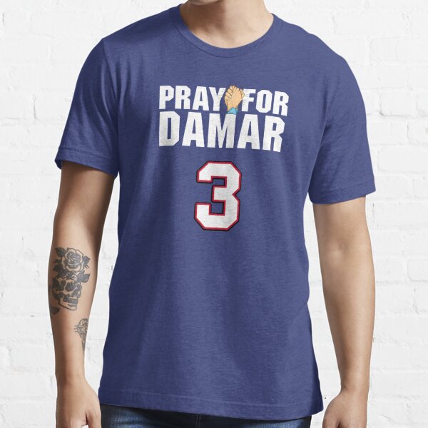 Damar Hamlin 3 Shirt, Pray For DH3 T-Shirt Limited