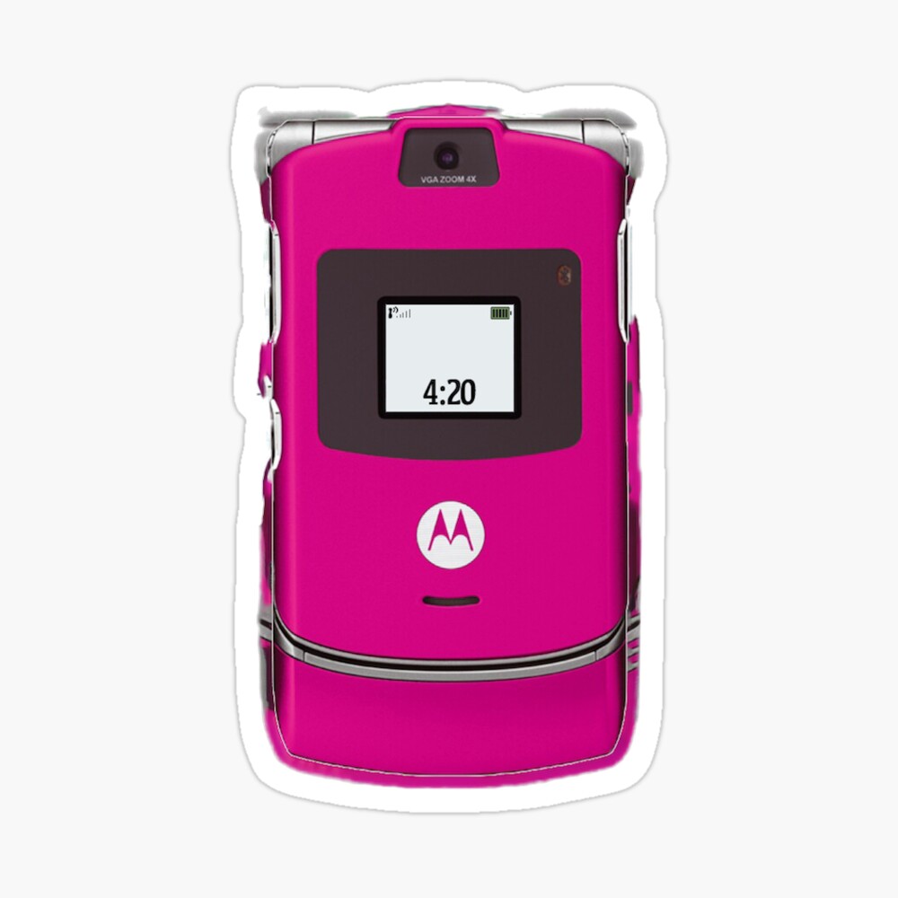 bedazzled pink motorola razr