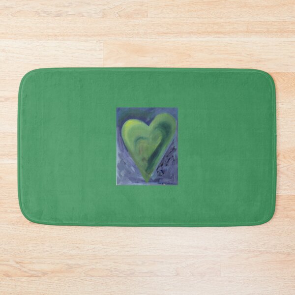 Item preview, Hearts on Fire - Green Heart designed and sold by Julia Michelle Dawson.