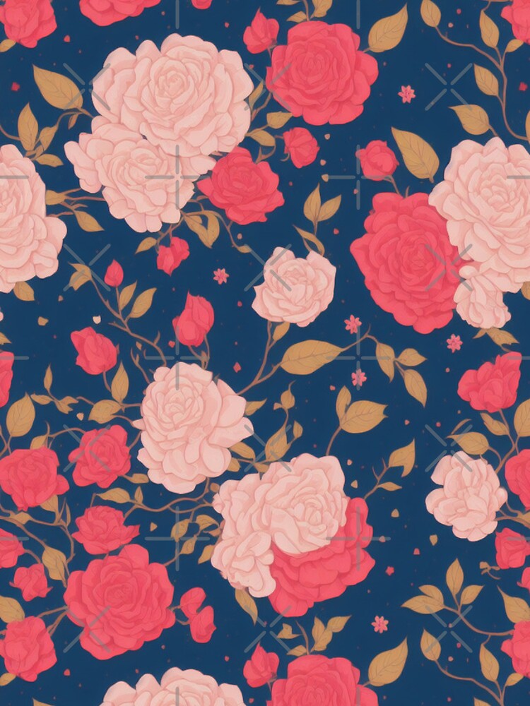 Thumbnail 4 of 4, Samsung Galaxy Phone Case, Valentines Roses designed and sold by FantasyPatterns.