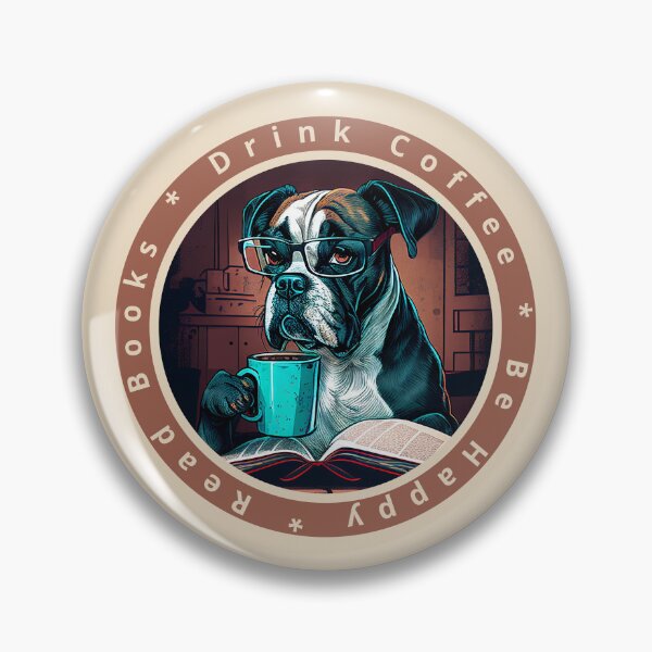 Item preview, Read Books Drink Coffee Be Happy designed and sold by GrumpyFella.