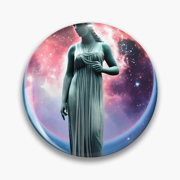 Item preview, Caryatids moon designed and sold by BigBrainArtwork.