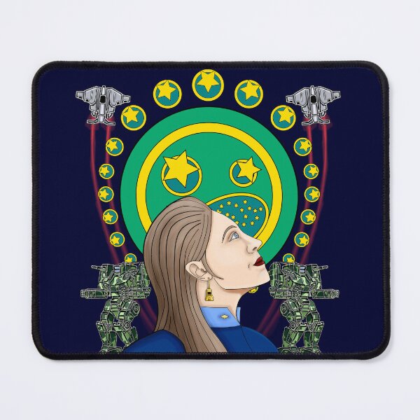 Item preview, Battletech - Magistracy Armed Forces dark navy background designed and sold by Digital Nettle Tea.