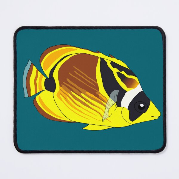 Item preview, Kikakapu/Raccoon Butterflyfish designed and sold by Zia Frazier.