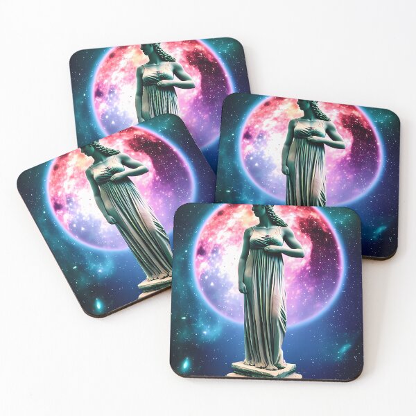 Item preview, Caryatids moon designed and sold by BigBrainArtwork.