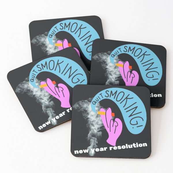 Item preview, New Year Resolution - Quit Smoking designed and sold by aywchen.