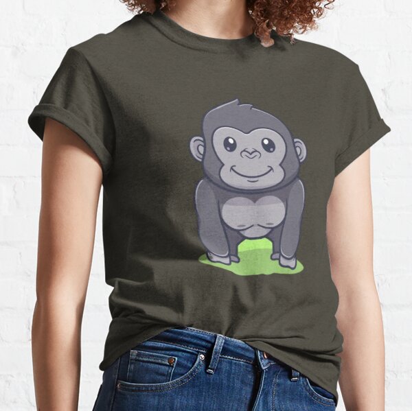 SPACE MONKEY- Urban style Ape Art Female T-shirt from FatCuckoo- FTS1516  ideal gift for mums