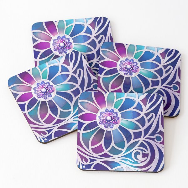 Item preview, Neon Flowers designed and sold by TextureFactory.