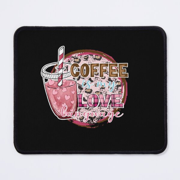 Item preview, coffee is my love language designed and sold by assia lachgar.