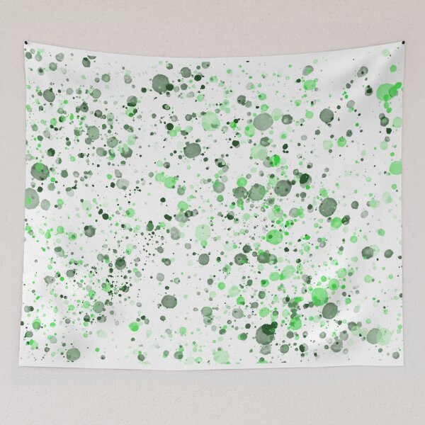 Item preview, Spilled Ink - Green designed and sold by FinapplePudding.