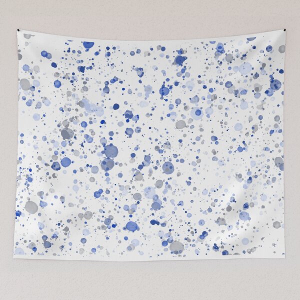 Item preview, Spilled Ink - Blue designed and sold by FinapplePudding.