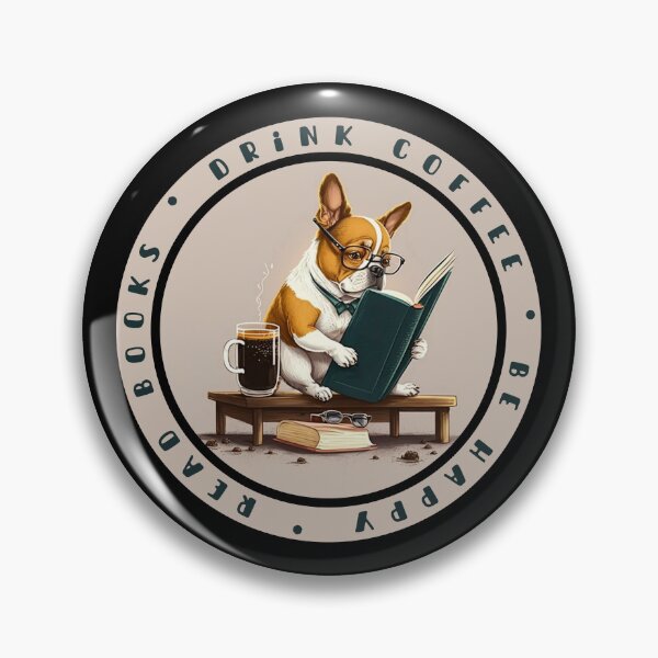 Item preview, Read Books Drink Coffee Be Happy designed and sold by GrumpyFella.