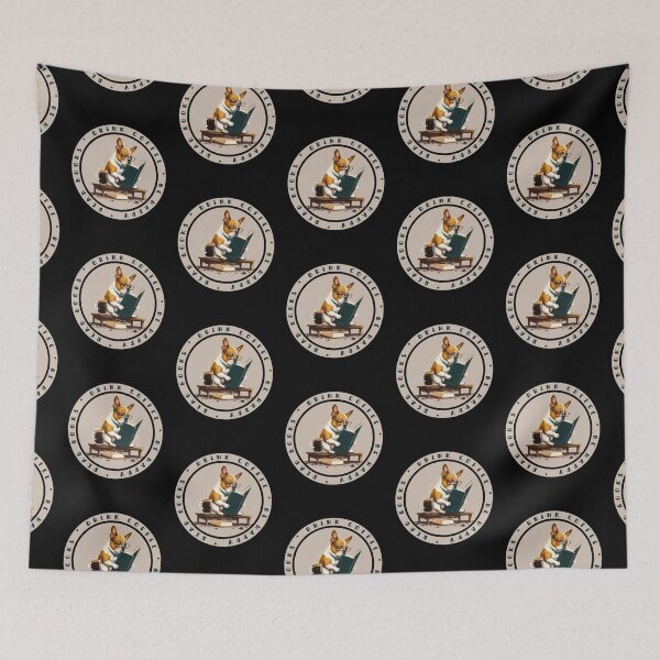 Item preview, Read Books Drink Coffee Be Happy designed and sold by GrumpyFella.